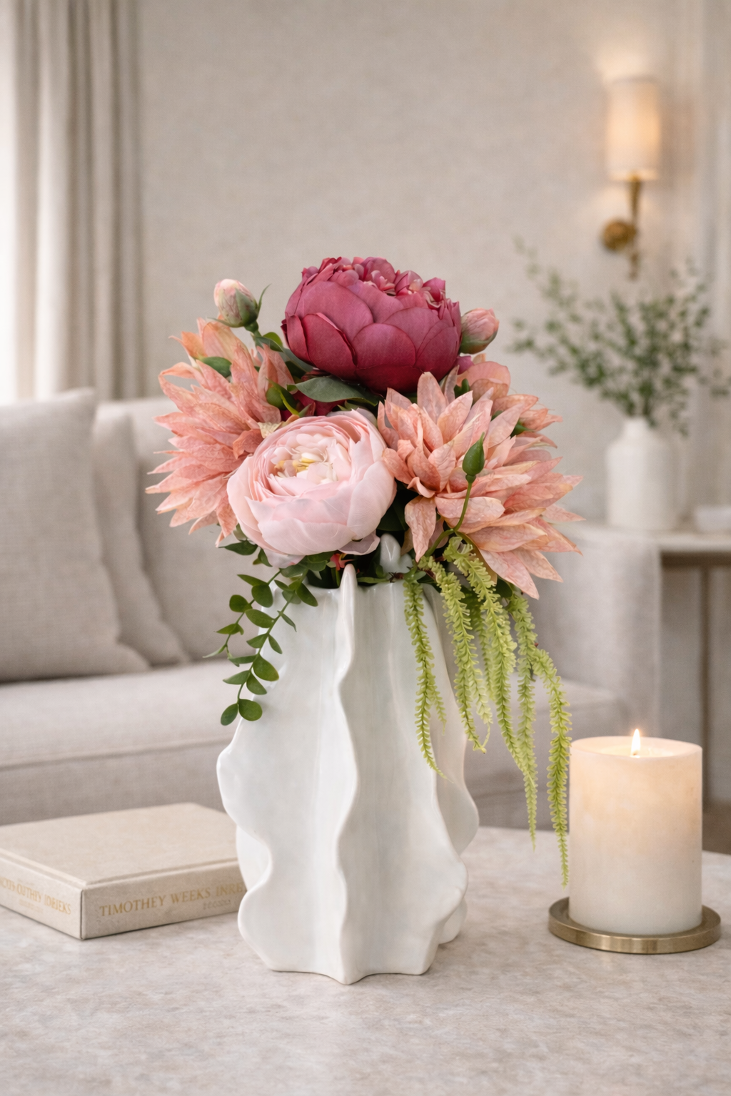 Bouquet artificielle haut de gamme ⎮N°03