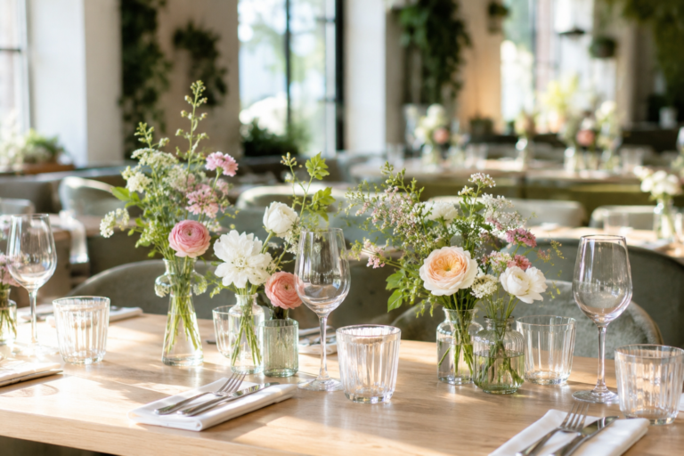 Aménagement floral restaurant sur mesure | Maison Flor.