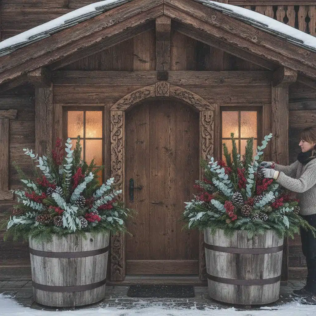 décoration Noël Megève