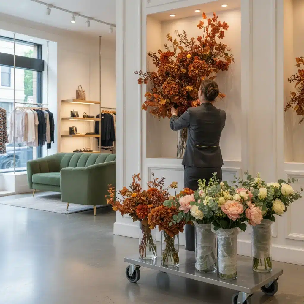 location fleurs artificielles haut de gamme