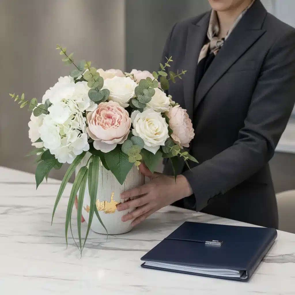 location fleurs artificielles haut de gamme