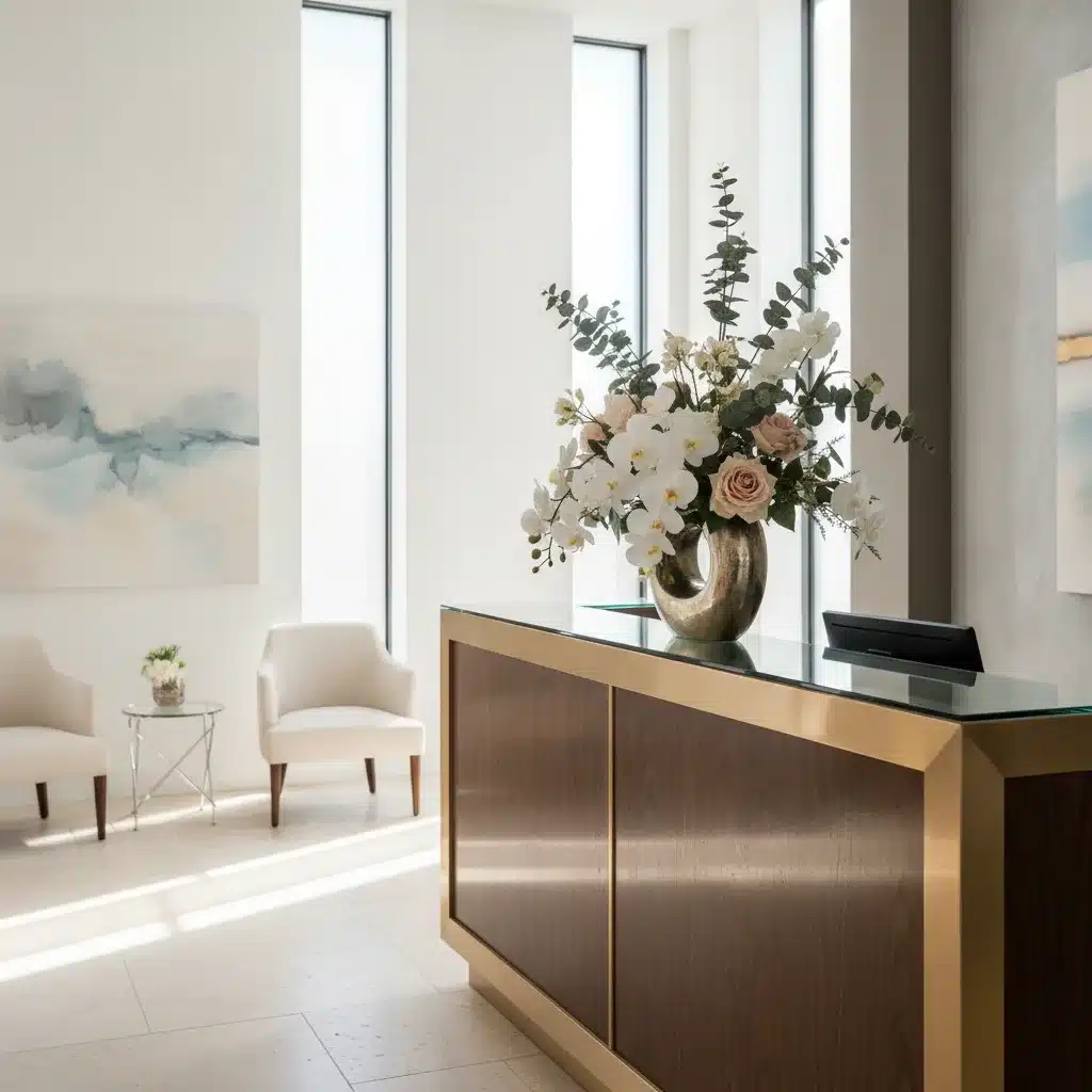 location fleurs artificielles haut de gamme